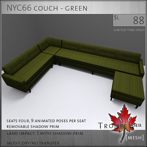 NYC66-couch-green-L88