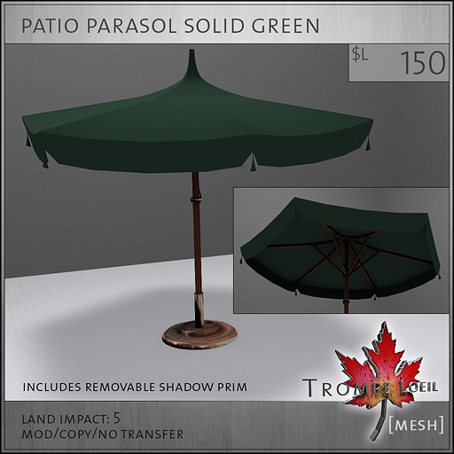 patio-parasol-solid-green-L150