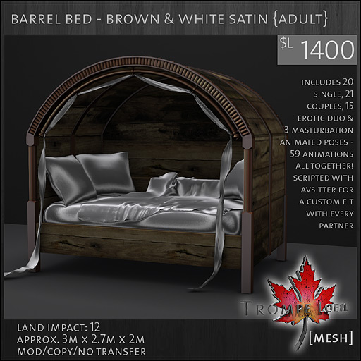 barrel-bed-brown-white-satin-adult-L1400