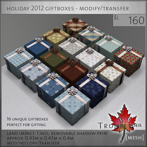 holiday 2012 giftboxes mod transfer L160