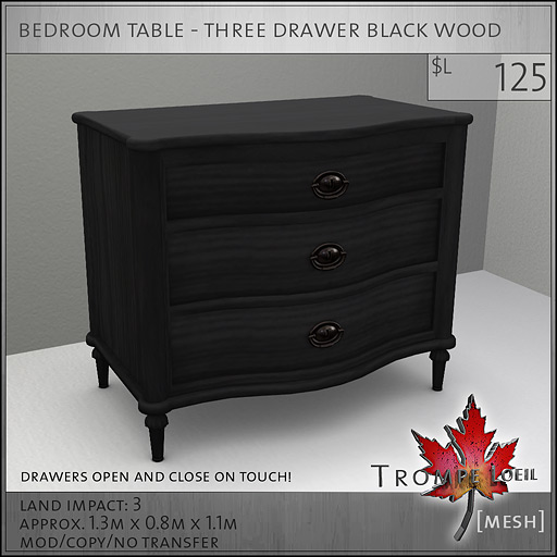 bedroom-table-three-drawer-black-L125