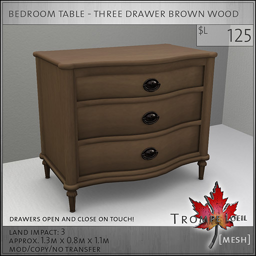 bedroom-table-three-drawer-brown-L125