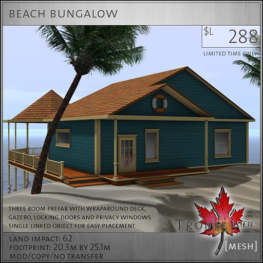 beach bungalow L288