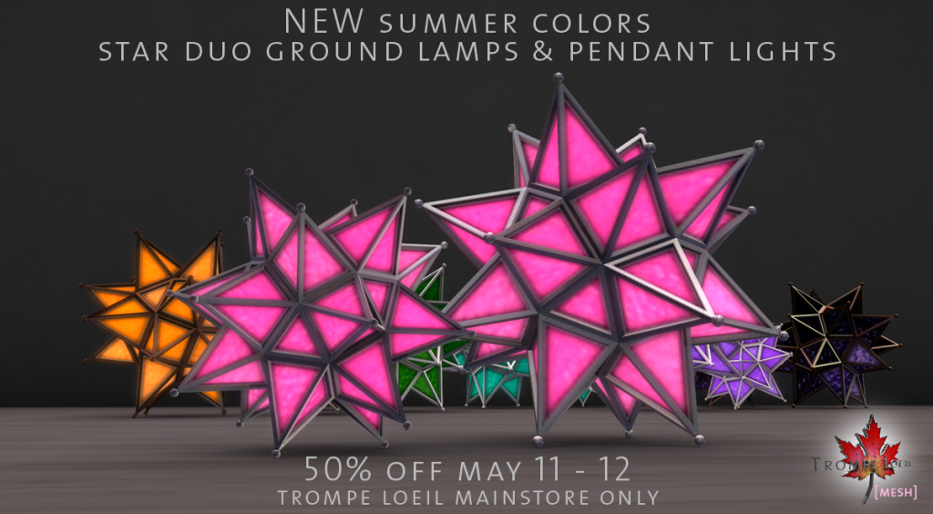 star duo lamps and pendant lights summer colors sale image