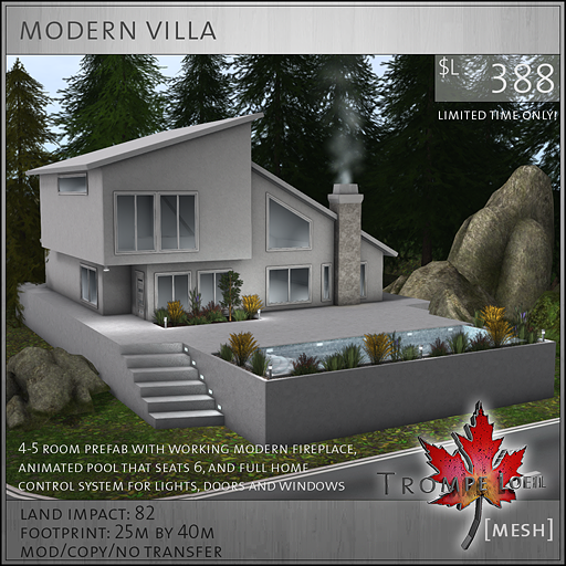 modern villa sales image L388