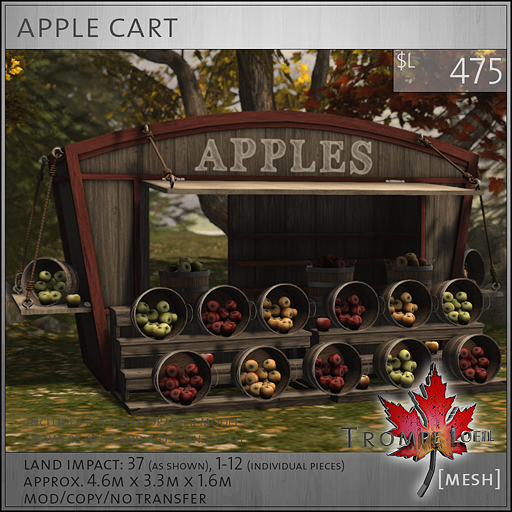 apple cart sales L475