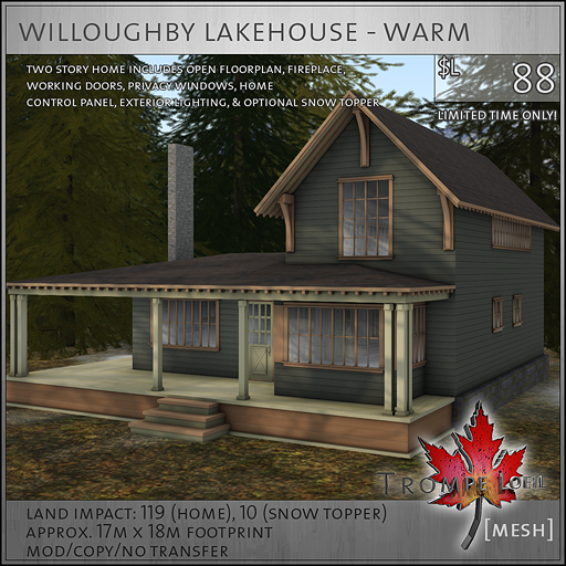 willoughby lakehouse warm sales image L88