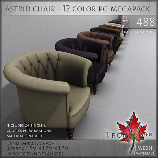 astrid chair PG megapack L488