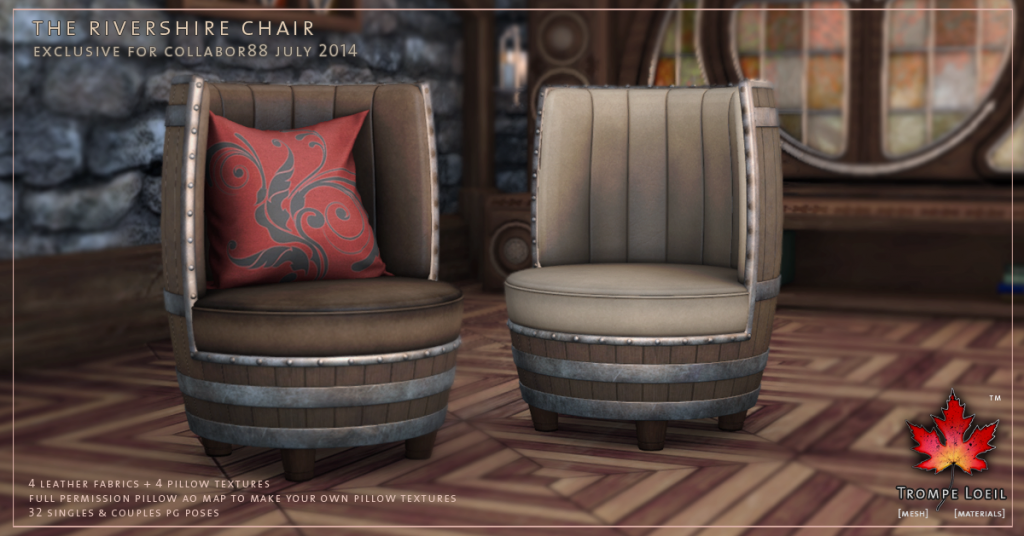 Trompe Loeil - Rivershire Chair promo