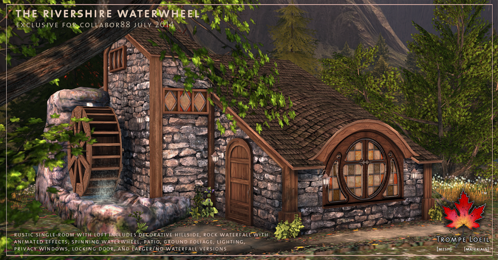 Trompe Loeil - Rivershire Waterwheel promo 01