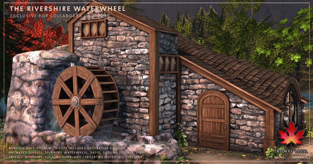 Trompe Loeil - Rivershire Waterwheel promo 02