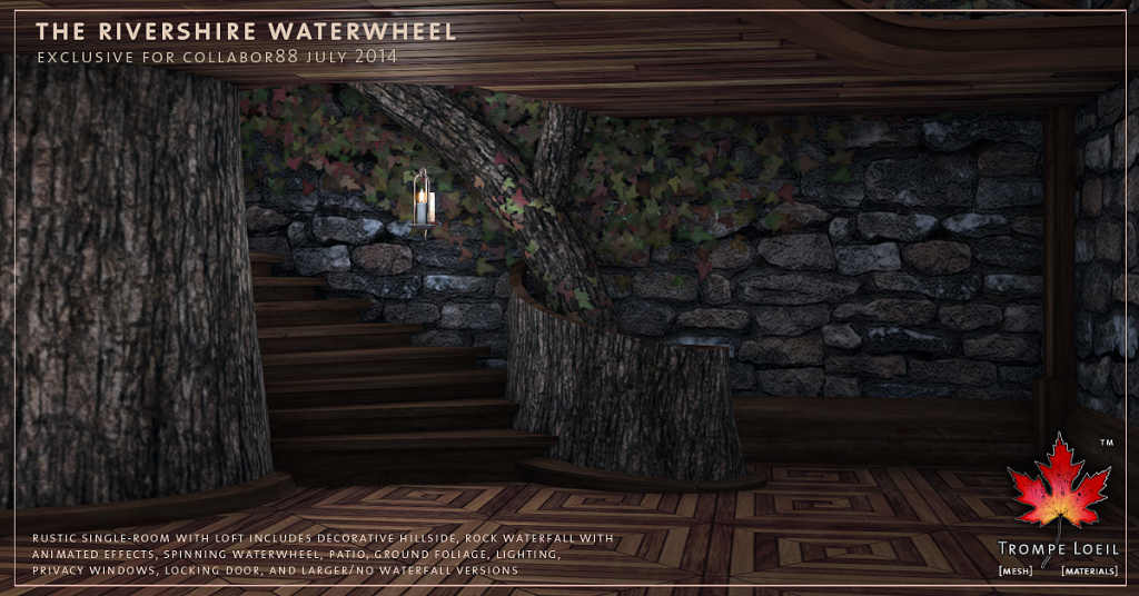 Trompe Loeil - Rivershire Waterwheel promo 06