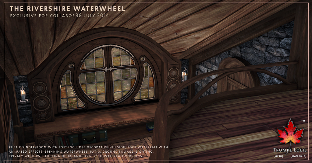 Trompe Loeil - Rivershire Waterwheel promo 07