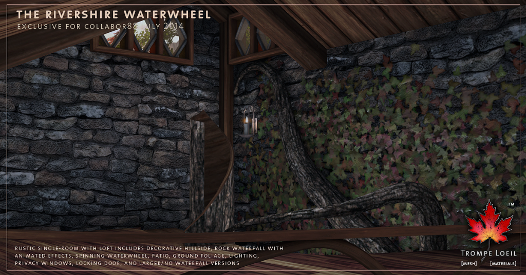 Trompe Loeil - Rivershire Waterwheel promo 08