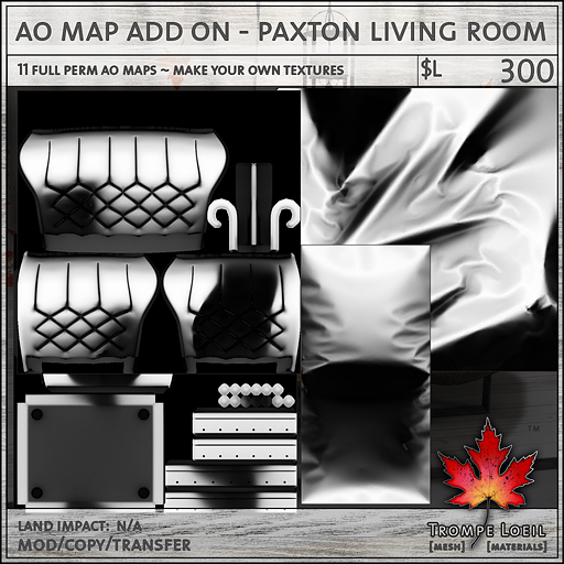ao map add on paxton living room