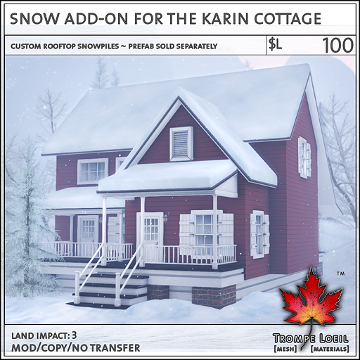 Snow Addon Karin Cottagel L150