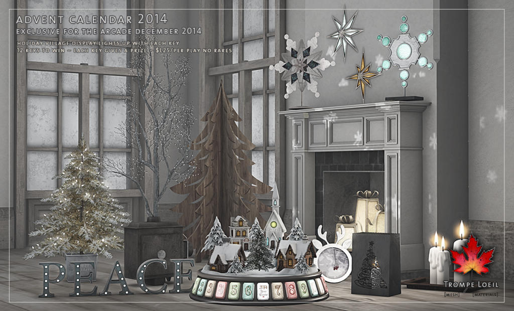 Trompe Loeil - Advent Calendar 2014 promo 1