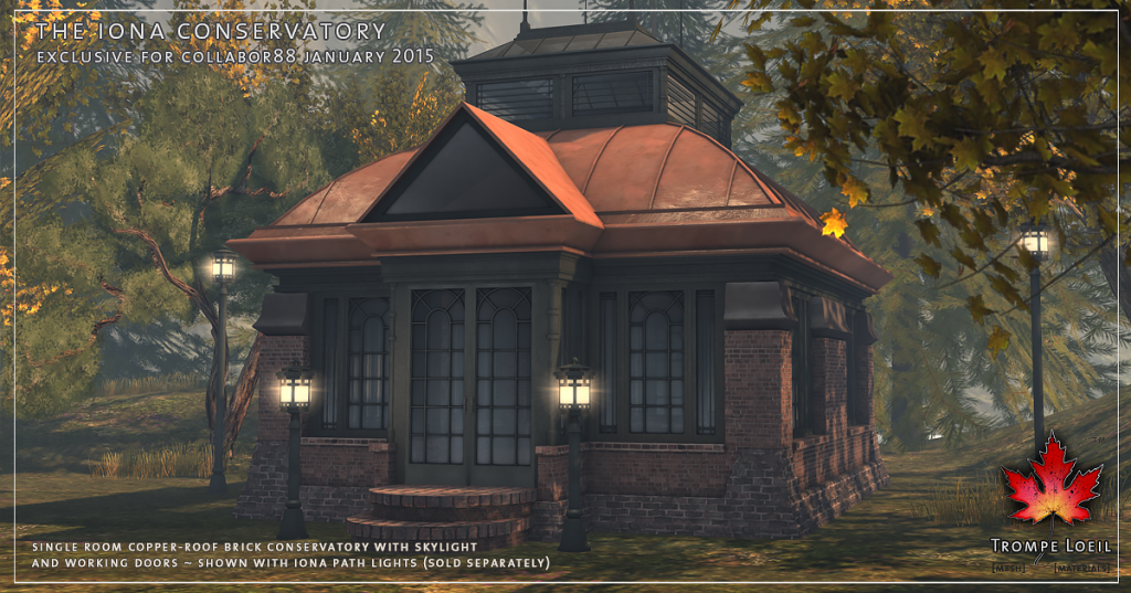 Trompe Loeil - Iona Conservatory and Path Lights Promo