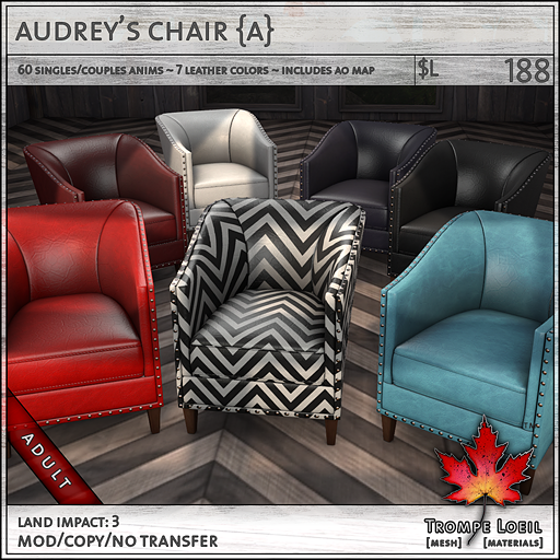 audreys chair A L88