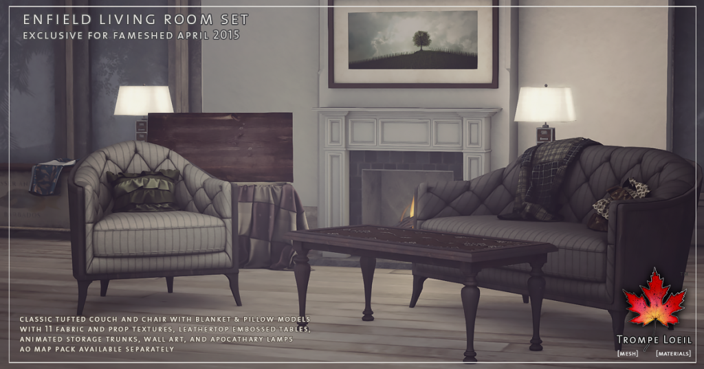 Trompe Loeil - Enfield Living Room Set