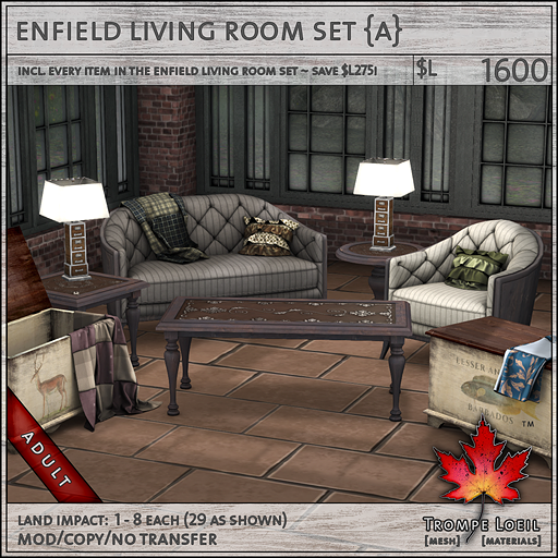 enfield living room set L1600