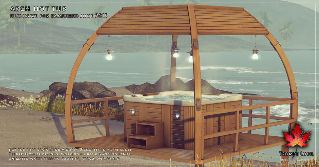 Trompe Loeil - Arch Hot Tub for FaMESHed June 2015