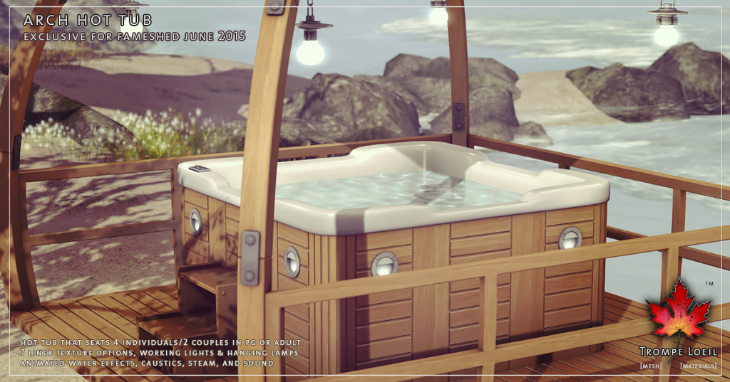 Trompe Loeil - Arch Hot Tub for FaMESHed June 2015 2