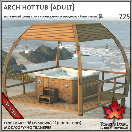 arch hot tub sales Adult L725