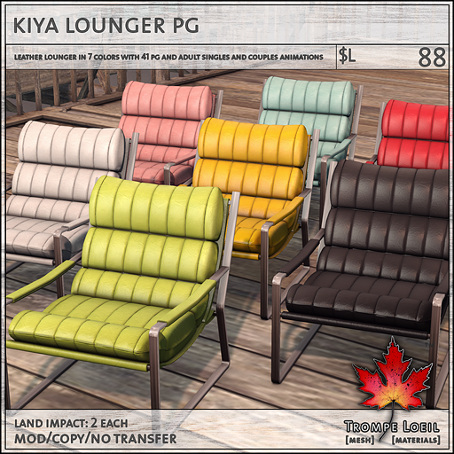 kiya lounger PG L88