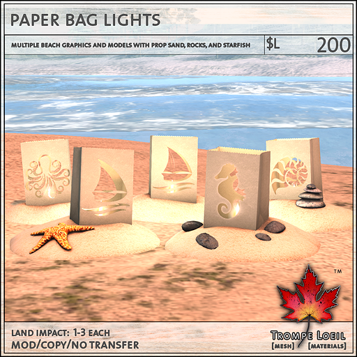 paper bag lights L200