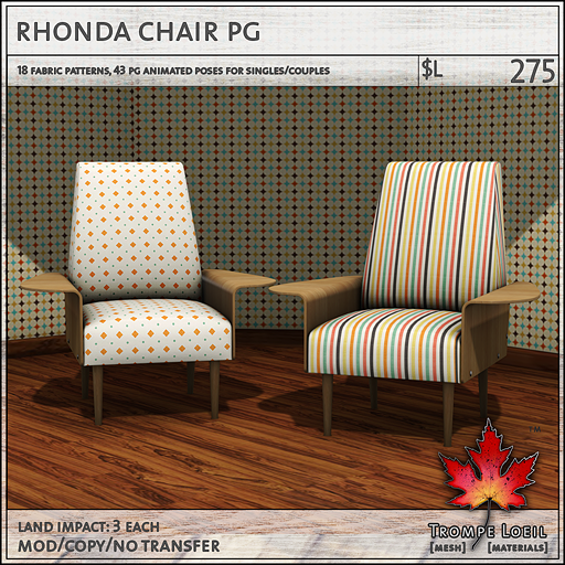 rhonda chair PG L275
