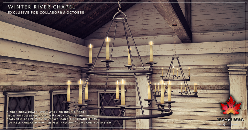 Trompe Loeil - Winter River Chapel promo 03