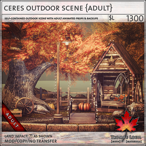 ceres outdoor scene Adult L1300