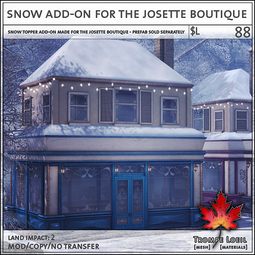 josette boutique snow add on L88