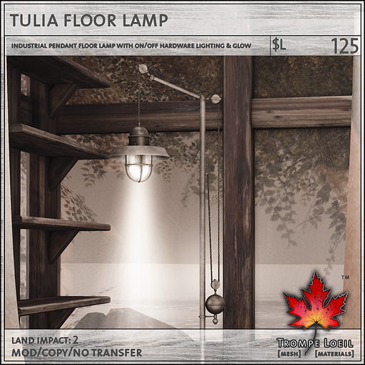 tulia floor lamp L125