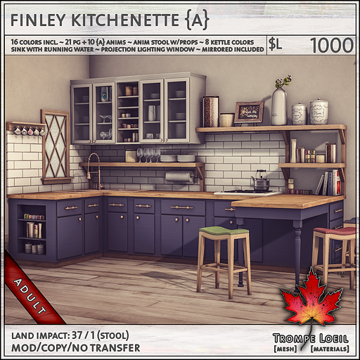 finley kitchenette Adult L1000