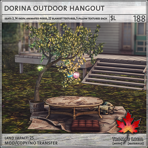 dorina outdoor hangout L188
