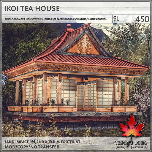 Ikoi Tea House sales L450