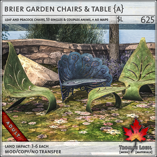 breir garden chairs Adult L625