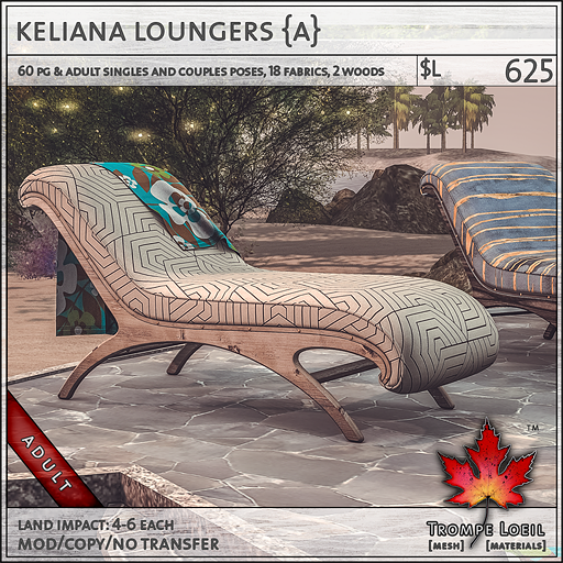 keliana loungers Adult L625