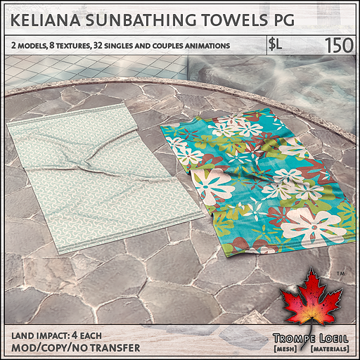 keliana towels PG L150