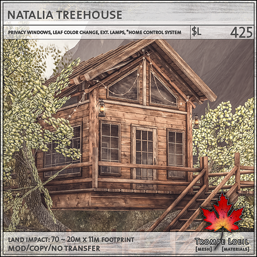 natalia treehouse sales L425