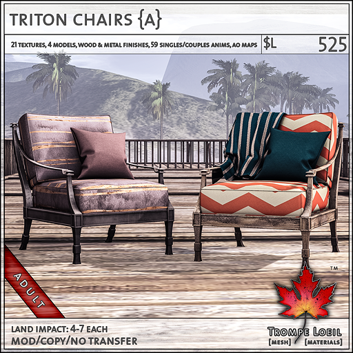 triton chairs Adult L525
