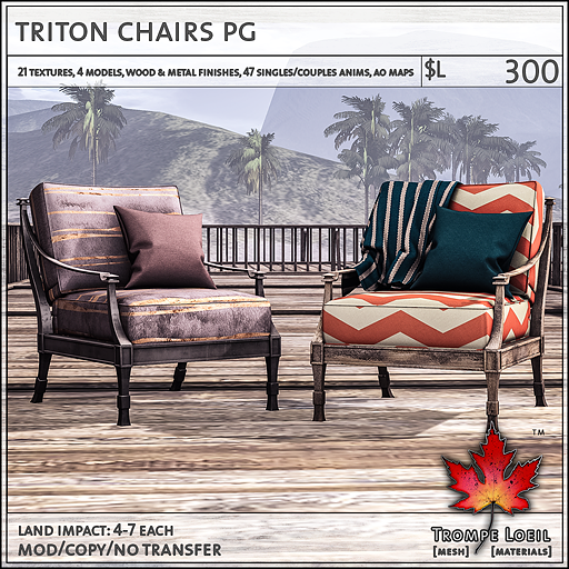 triton chairs PG L300