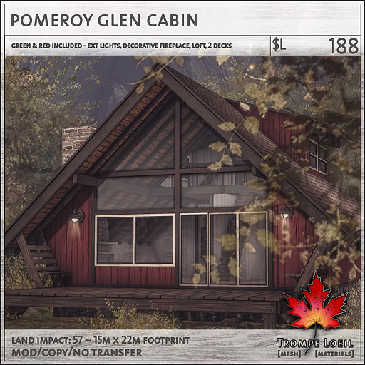 pomeroy glen cabin L188