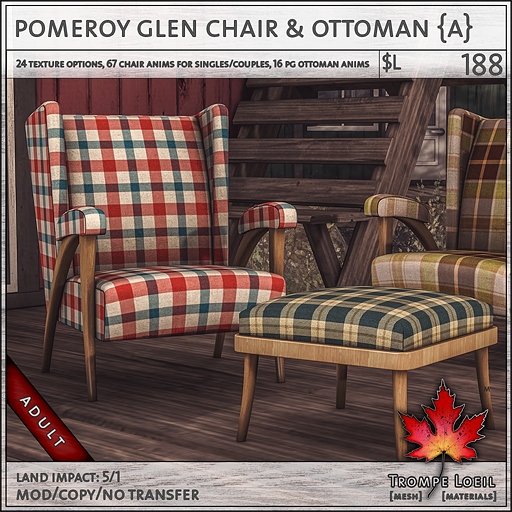 pomeroy glen chair Adult L188