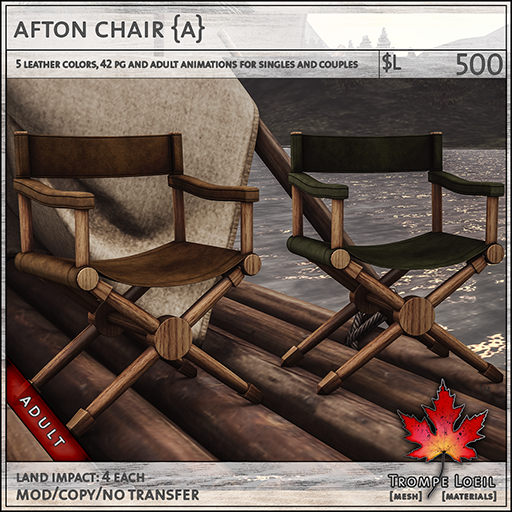 afton chairs Adult L500