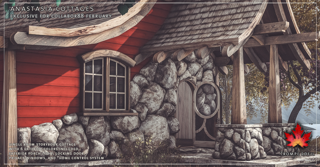 Anastasia Cottages For Collabor88 February Trompe Loeil