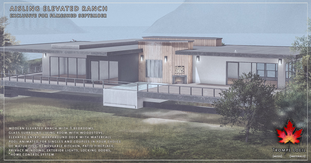 Aisling Elevated Ranch for FaMESHed September