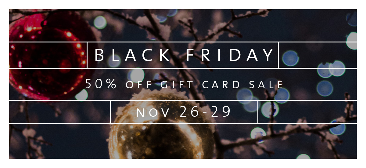Trompe Loeil Black Friday 2021 Gift Card Sale – Nov 26-29 – 50% Off